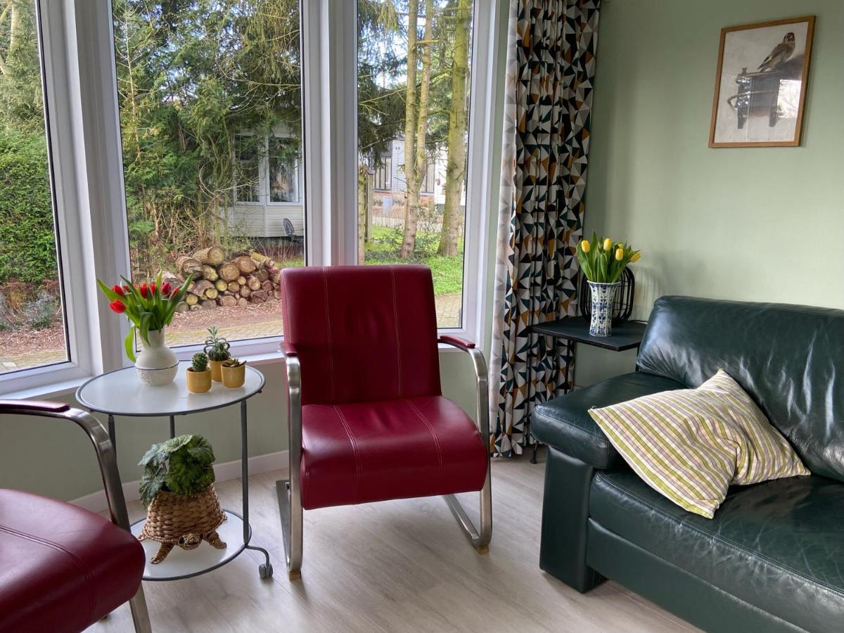 Ruim En Modern Chalet In De Veluwse Bossen Putten Luaran gambar