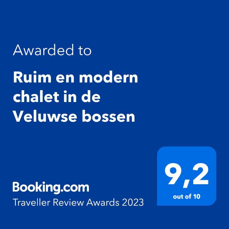 Ruim En Modern Chalet In De Veluwse Bossen Putten Luaran gambar